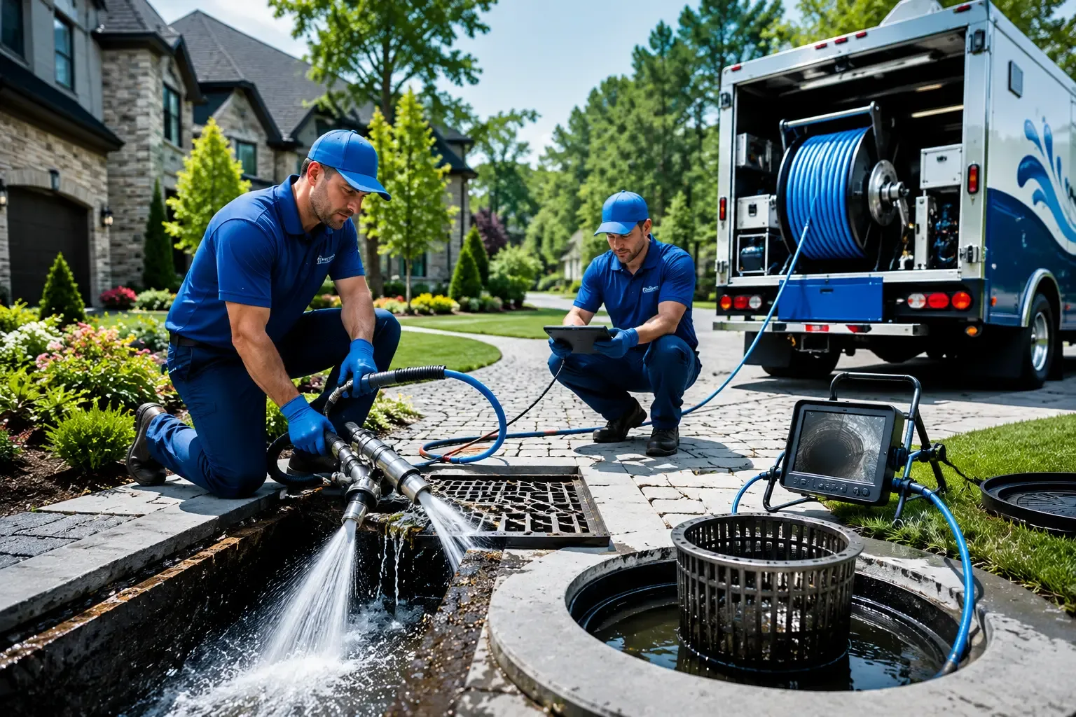 Local outdoor drain cleaning professionals in Huntersville, NC