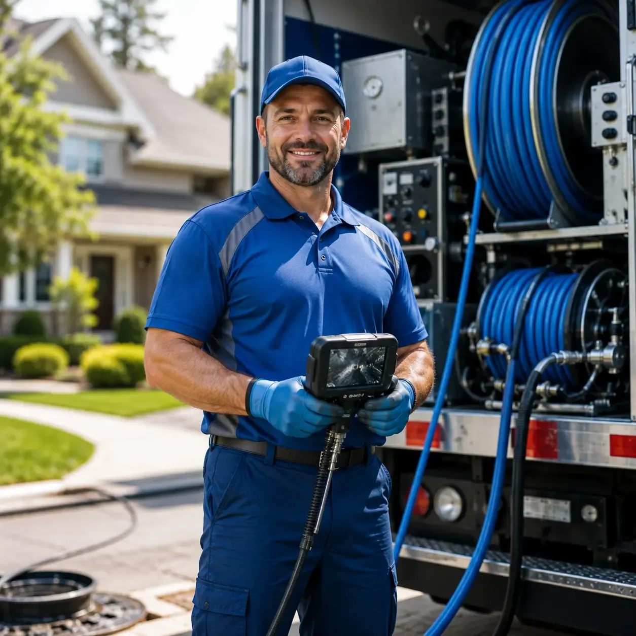 Local outdoor drain cleaning specialists in Huntersville, NC